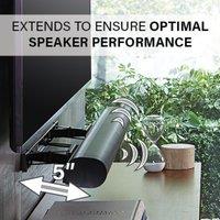 Sanus WSSAWM1 Extendable Soundbar Wall Mount for Sonos Arc - Black