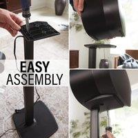 Sanus WSSE32 Pair of Speaker Stands for Sonos Era300 - Black