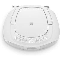Roberts Zoombox 4 DAB/FM CD Bluetooth Portable Boombox - White