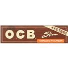 OCB 32 Unbleached Virgin Slim and Tips + Filters