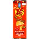 Pop-Tastic! Tortilla Fiery Chilli Flavour Corn Chips 160g