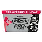 Lindahls Strawberry Sundae Pro + Kvarg 150g