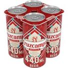Cruzcampo Sevilla Lager Beer Can 4x440ml