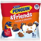 McVitie's Penguin & Friends Cocoa & Orange Flavoured Crunchy Biscuit Shapes 20g