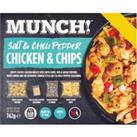 Munch! Salt & Chilli Pepper Chicken & Chips 742g