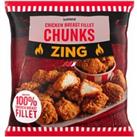 Iceland Zing Chicken Breast Fillet Chunks 500g