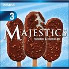Iceland 3 Majestics Coconut & Chocolate 189g