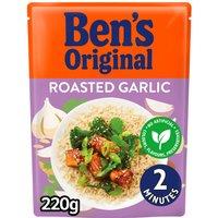 Bens Original Roasted Garlic Microwave Rice 220g