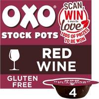 OXO Red Wine Stock Pots 4 x 20g