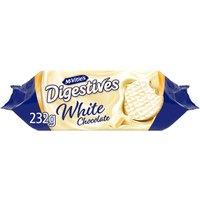 McVitie's White Chocolate Digestive Biscuits 232g