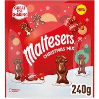 Maltesers Milk Chocolate & Gingerbread Christmas Pouch 240g