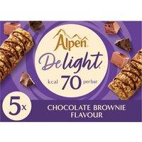 Alpen Delight 5 Chocolate Brownie Bars 5x19g