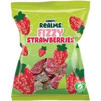 Candy Realms Fizzy Strawberries 190g