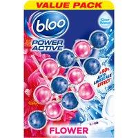Bloo Power Active Flower Rim Blocks 3 x 50g