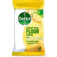 Dettol Floor Wipes Citrus, 10 Large Wipes