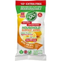 Clean & Go 66 Household Surface Wipes