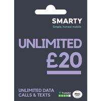 SMARTY Unlimited £20 Sim Card