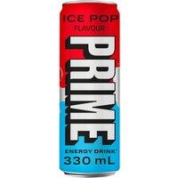 Prime Hydration Ice Pop Flavour Energy Drink 330ml