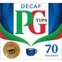 PG Tips 70 Decaf Tea Bags 203g