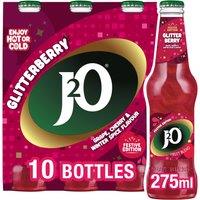 J2O Glitterberry Grape, Cherry & Spice Flavour Still 10 x 275ml