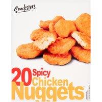 Snacksters 20 Spicy Chicken Nuggets 390g