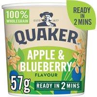 Quaker Oat So Simple Apple & Blueberry Porridge Pot 57g