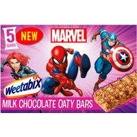 Weetabix Marvel 5 Milk Chocolate Oaty Bars 115g