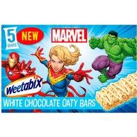 Weetabix Marvel 5 White Chocolate Oaty Bars 115g