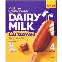 Cadbury Dairy Milk Caramel Ice Cream 4 x 90ml (360ml)