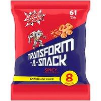 Golden Wonder Transform-A-Snack Spicy Flavour Snacks 8 x 12g (96g)