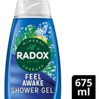 Radox Mineral Therapy 2-in-1 Shower Gel & Shampoo Feel Awake 675 ml
