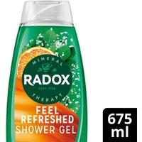 Radox Mineral Therapy Shower Gel Feel Refreshed 675 ml