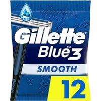 Gillette Blue3 Disposable Razors x12