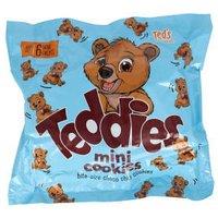 Ted's Favorites 6 Teddies Mini Cookies 150g