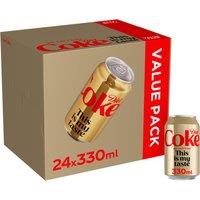 Diet Coke No Caffeine Cola 24 x 330ml Cans