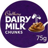 Cadbury Dairy Milk Chunks Desserts 75g