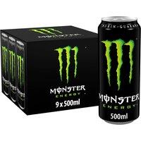 Monster Energy Drink 9 x 500ml