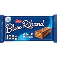 Blue Riband Original Milk Chocolate Wafer Biscuit Bar 6 Pack Multipack 108g