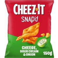 Cheez-It Cheese Sour Cream & Onion Thin & Crispy Baked Snacks 150g