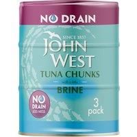 John West Tuna Chunks with a Little Brine 3 x 100g