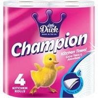 Little Duck 4 Champion Kitchen Towel Rolls