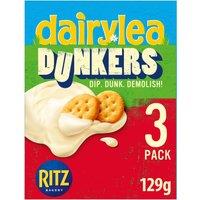 Dairylea Dunkers Ritz Cheese Snacks 3 x 43g (129g)