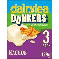 Dairylea Dunkers Nachos Cheese Snacks (3 x 43g) 129g