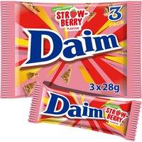 Daim Limited Edition Strawberry Flavour 3 x 28g (84g)