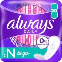 Always Daily Fresh Normal Wrapped Panty Liners 20 Liners