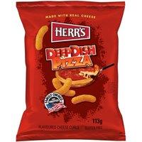 Herr's Flavoured Cheese Curls Deep Dish Pizza 113g