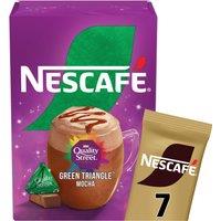 Nescafe Green Triangle Quality Street Mocha 7 x 19g Sachets