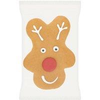 The Daily Bakery Decorated Reindeer Gingerbread Biscuit 44g