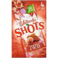 Whitworths Toffee + Pecan Shots 4 x 25g