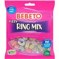 Bebeto Fizzy Ring Mix 150g